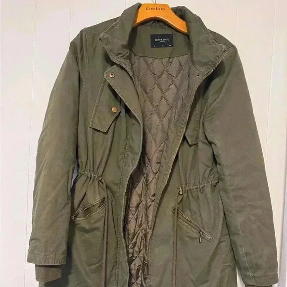 Brave Soul London Green Utility jacket size small - Picture 1 of 5